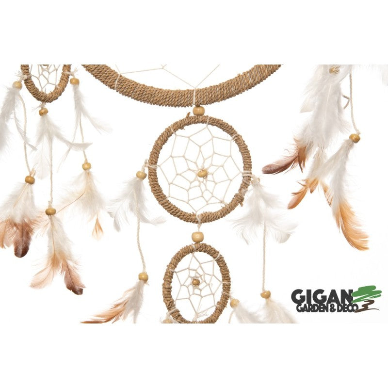 Attrape rêve Kubal jaring cream 22cm
