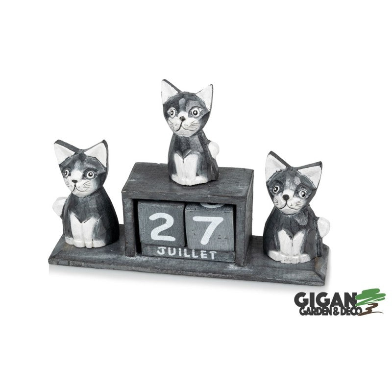 Calendrier 3 chat 24×17cm