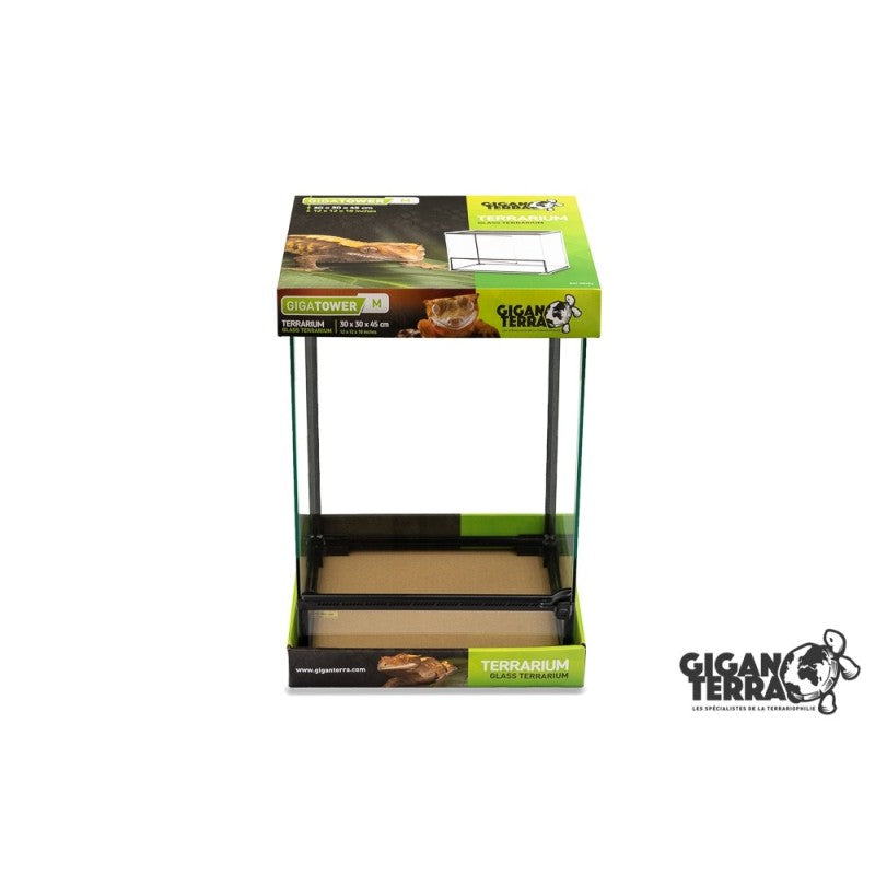 Terrarium verre 30x30x45cm