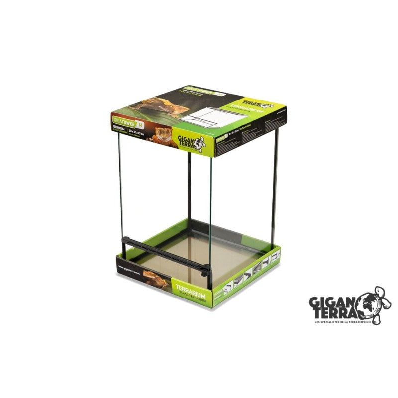 Terrarium verre 30x30x45cm